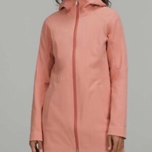 Lululemon Repelshell Rain Jacket Pink Savannah Womens 6